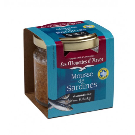 Mousse de sardines aromatisée au Whisky