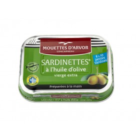 Sardinettes à l'huile d'olive vierge extra