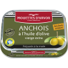 Anchois entiers à l'huile d'olive vierge extra