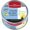Thon blanc germon au naturel et au citron BIO