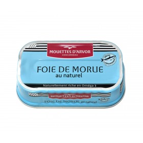 Foie de morue au naturel